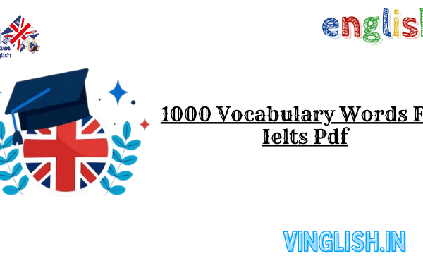 1000 Vocabulary Words for IELTS PDF